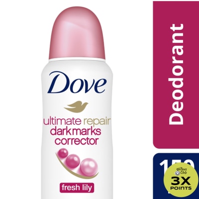 DOVE DOVE Deodorant Spray Ultimate Repair Dark Marks Corrector Fresh Lily 135ML