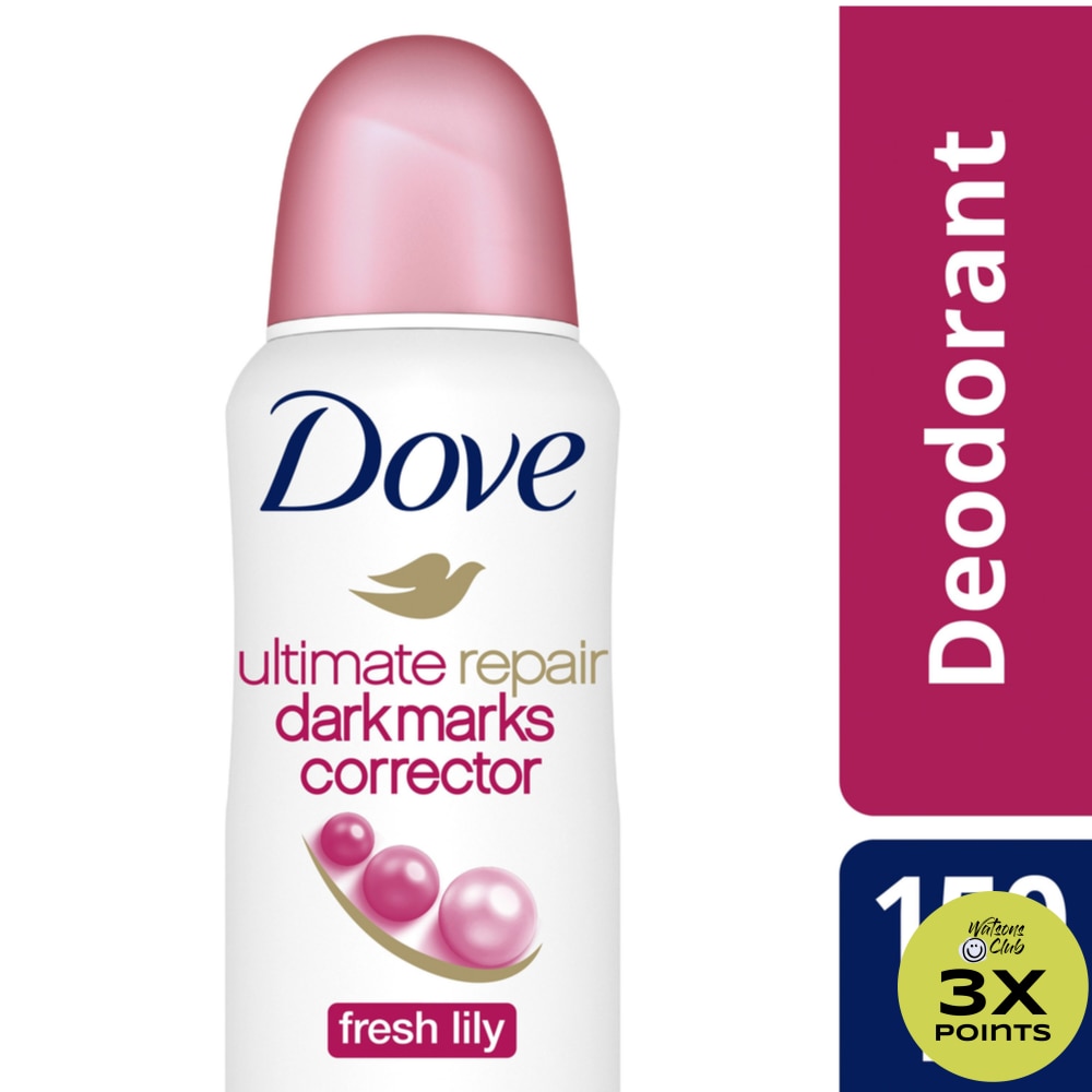 DOVE Deodorant Spray Ultimate Repair Dark Marks Corrector Fresh Lily 135ML