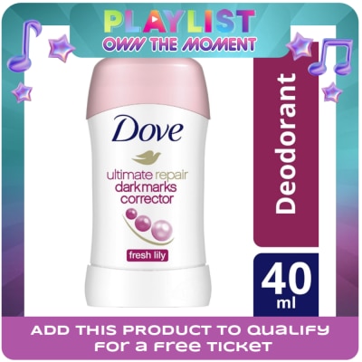 DOVE - Dove Deodorant Stick Ultimate Repair Dark Marks Corrector Fresh Lily 40g