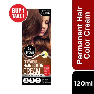 HAIRFIX Color Cream For Men & Women Ash Brown