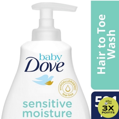 BABY DOVE Hair To Toe Wash Sensitive Moisture 591ml