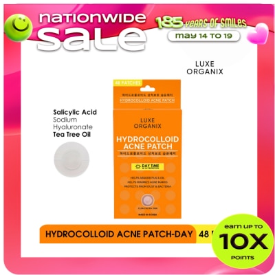 LUXE ORGANIX - Trouble Acne Spot Patch Day - 10 G