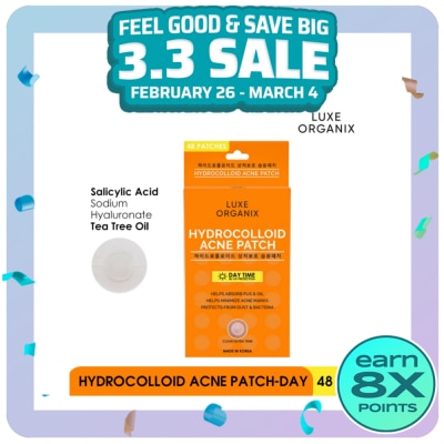 LUXE ORGANIX Trouble Acne Spot Patch Day - 10 G