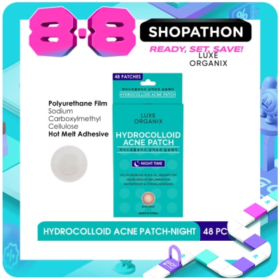 LUXE ORGANIX - Hydrocolloid Acne Spot Patch Night image
