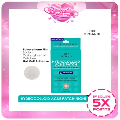 LUXE ORGANIX - Hydrocolloid Acne Spot Patch Night