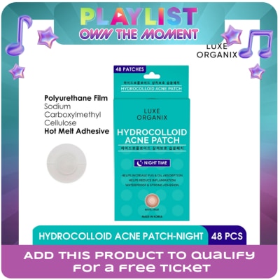 LUXE ORGANIX - Hydrocolloid Acne Spot Patch Night