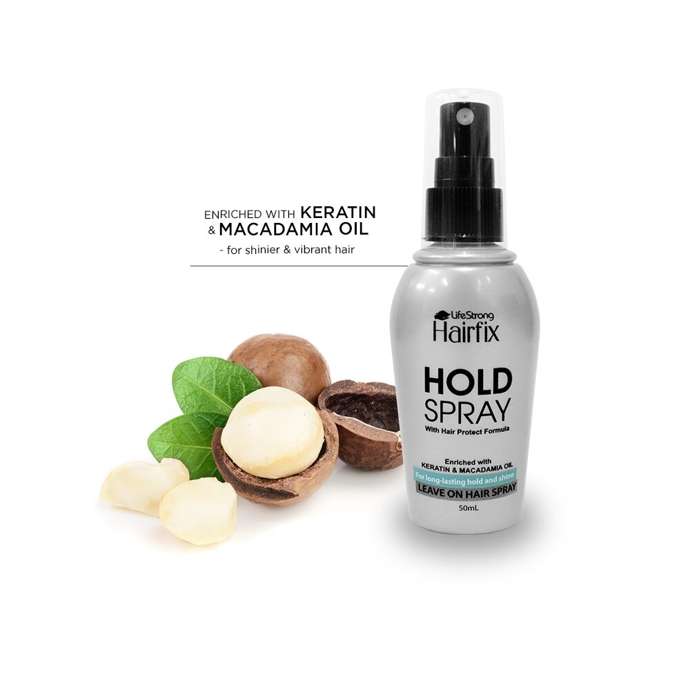 Hold Spray Keratin Macadamia 50ml