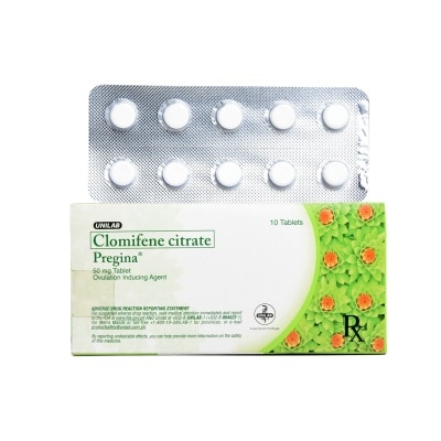 PREGINA Clomifene 50mg 1 Tablet [PRESCRIPTION REQUIRED]