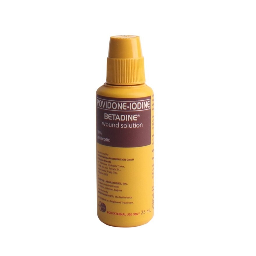 Povidone Iodine 10% Wound Solution 25mL