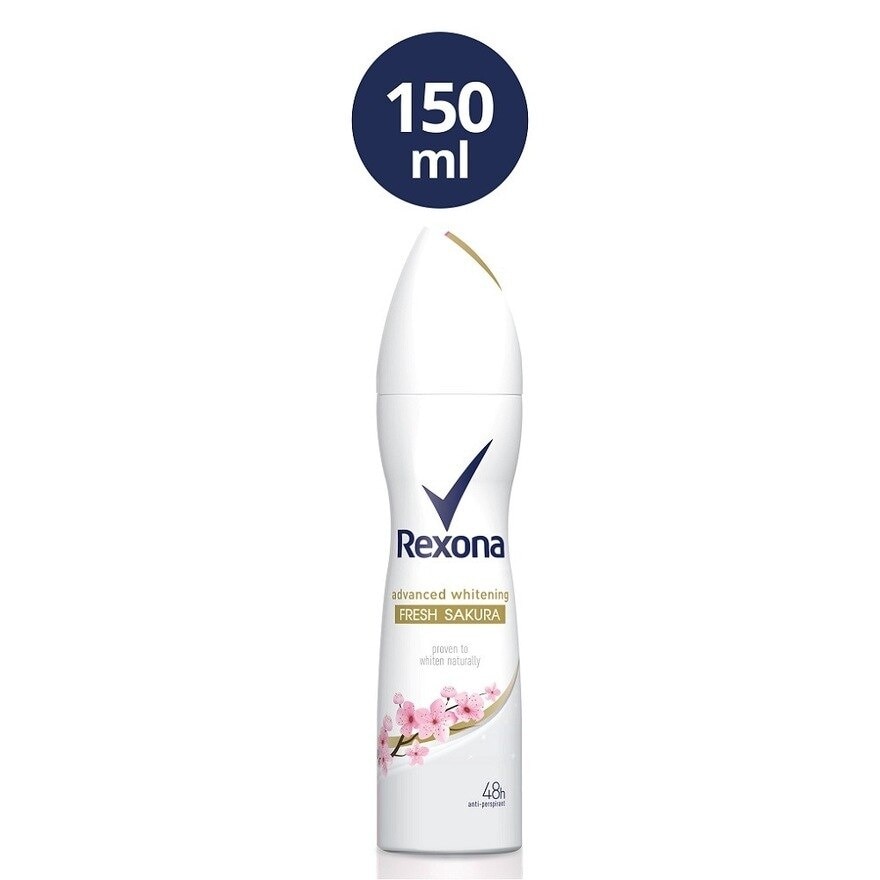 REXONA Women Deodorant Spray Natural Brightening Fresh Sakura 135ml