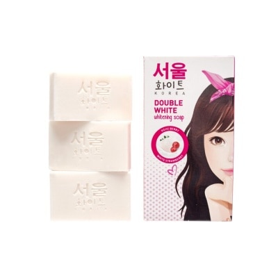 SEOUL WHITE Korea 3x60g Double White Soap