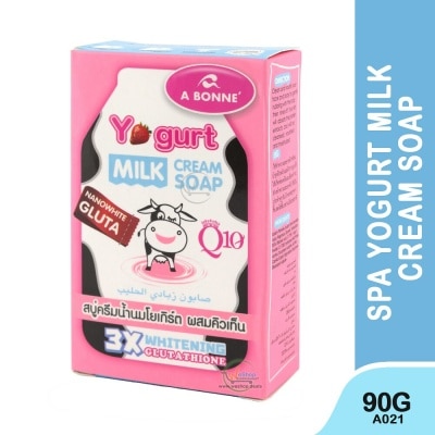 A BONNE Yogurt Milk Cream Soap 90g