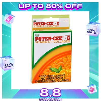 POTENCEE COLLAGEN Plus C Collagen 10 Capsules