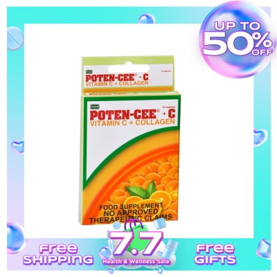 POTENCEE COLLAGEN Plus C Collagen 10 Capsules