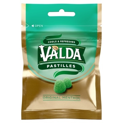 VALDA Pastilles Menthol 20g Zip Pouch
