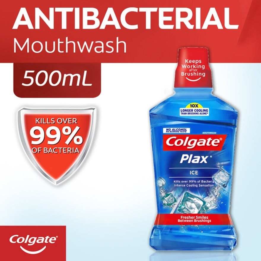 Colgate Plax Ice Mouthwash 500ml