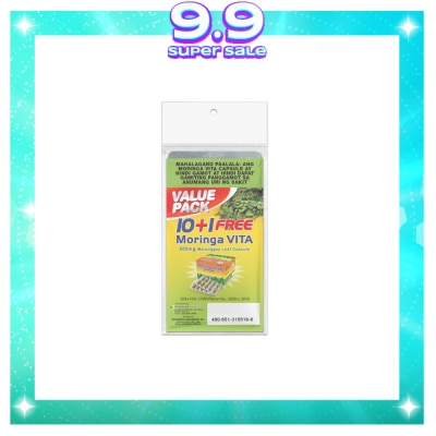 MORINGA Vita 10+1 500mg Malunggay Capsule