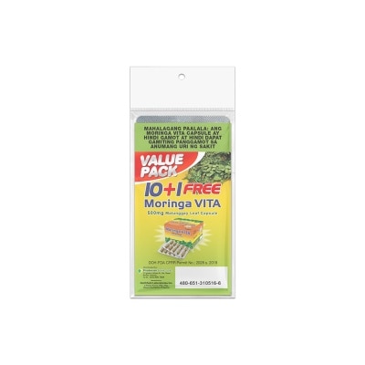 MORINGA Vita 10+1 500mg Malunggay Capsule