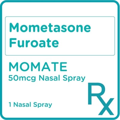 MOMATE Mometasone furoate 50mcg 60D Nasal Spray [PRESCRIPTION REQUIRED]