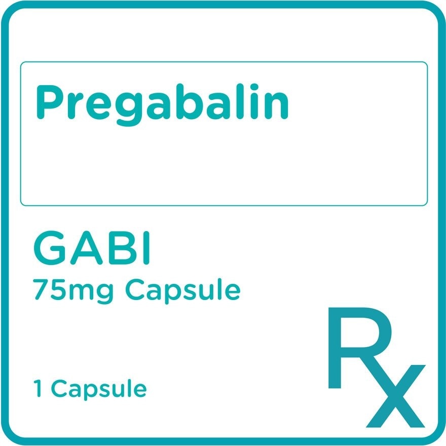 Pregabalin 75mg 1 Capsule [Prescription Required]