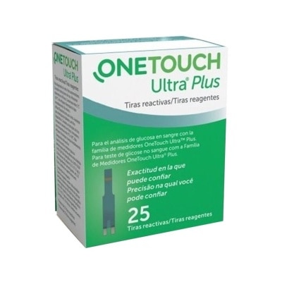 ONE TOUCH Ultra Plus Test Strips 25s