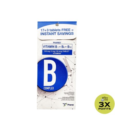 PHAREX PHAREX B-Complex 400s 17+3 Tipid Pack