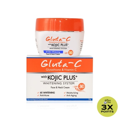 GLUTA C Kojic Plus Face and Neck Cream SPF30 25g