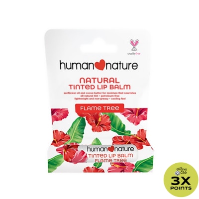 HUMAN NATURE Tinted Lip Balm Flame Tree 4g
