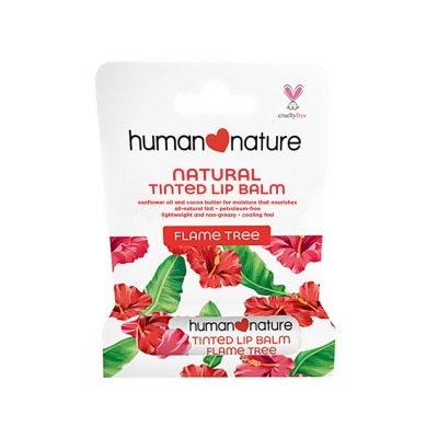 HUMAN NATURE Tinted Lip Balm Flame Tree 4g