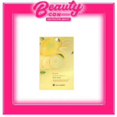 FACE REPUBLIC FACE REPUBLIC Sleeping Beauty Face Mask Brightening Lemon Extract 23g