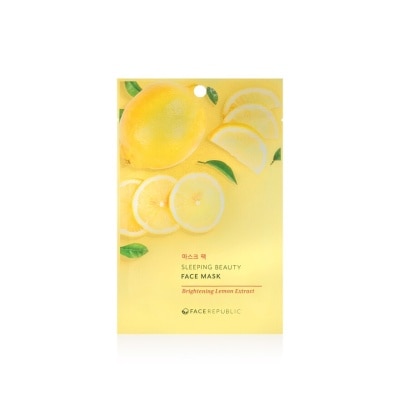 FACE REPUBLIC Sleeping Beauty Face Mask Brightening Lemon Extract - 23 G