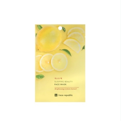 FACE REPUBLIC FACE REPUBLIC Sleeping Beauty Face Mask Brightening Lemon Extract 23g