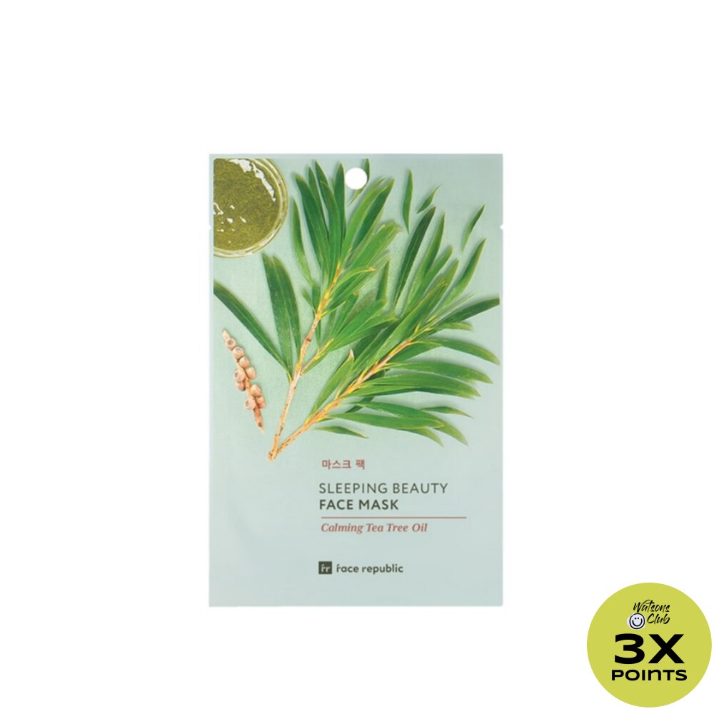 FACE REPUBLIC Sleeping Beauty Face Mask Calming Tea Tree Oil 23g