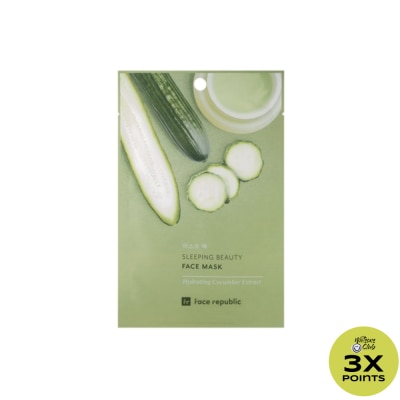 FACE REPUBLIC FACE REPUBLIC Sleeping Beauty Face Mask Cucumber Extract 23g