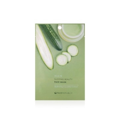 FACE REPUBLIC Sleeping Beauty Face Mask - Cucumber Extract