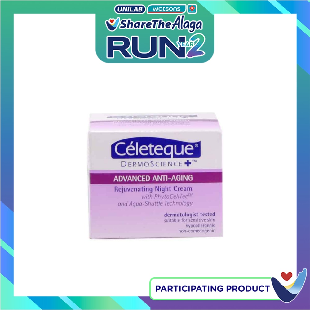 Celeteque Dermo Science Advanced Anti Aging Night Cream 50g image