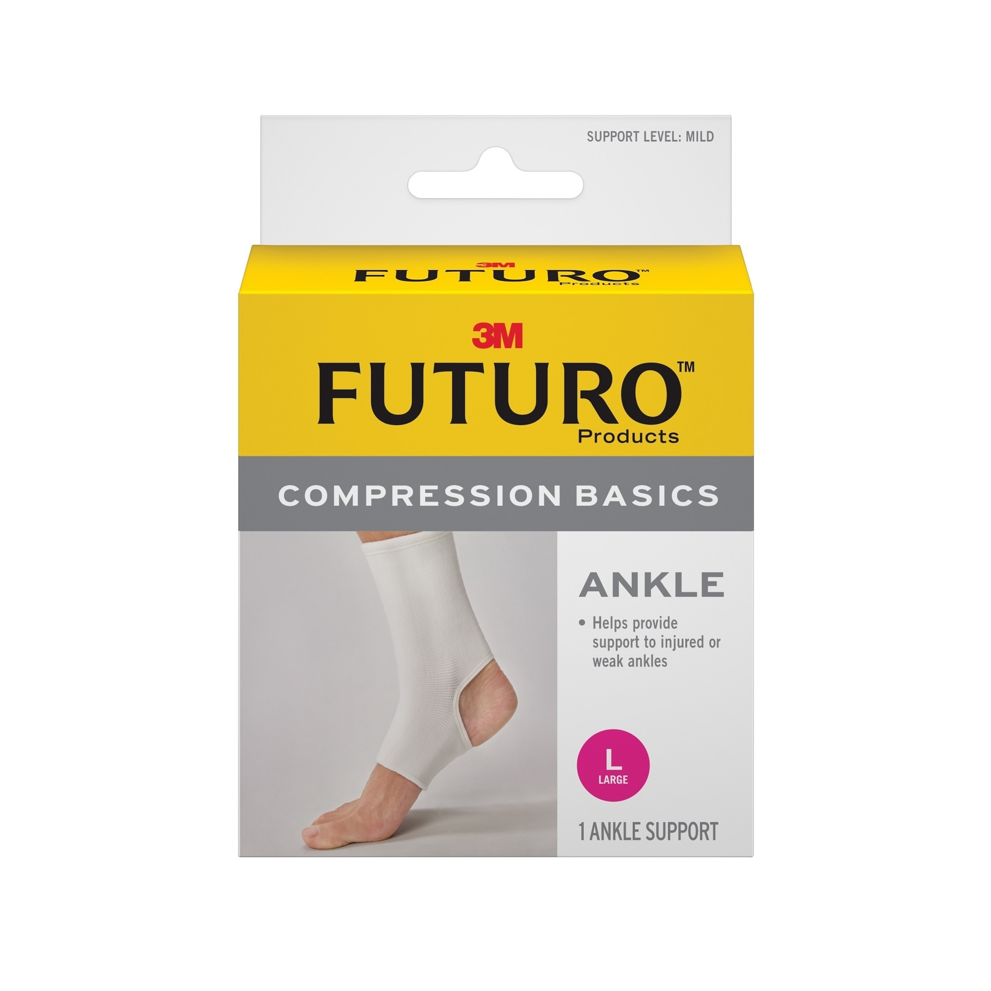 FUTURO ELASTIC KNIT ANKLE LARGE