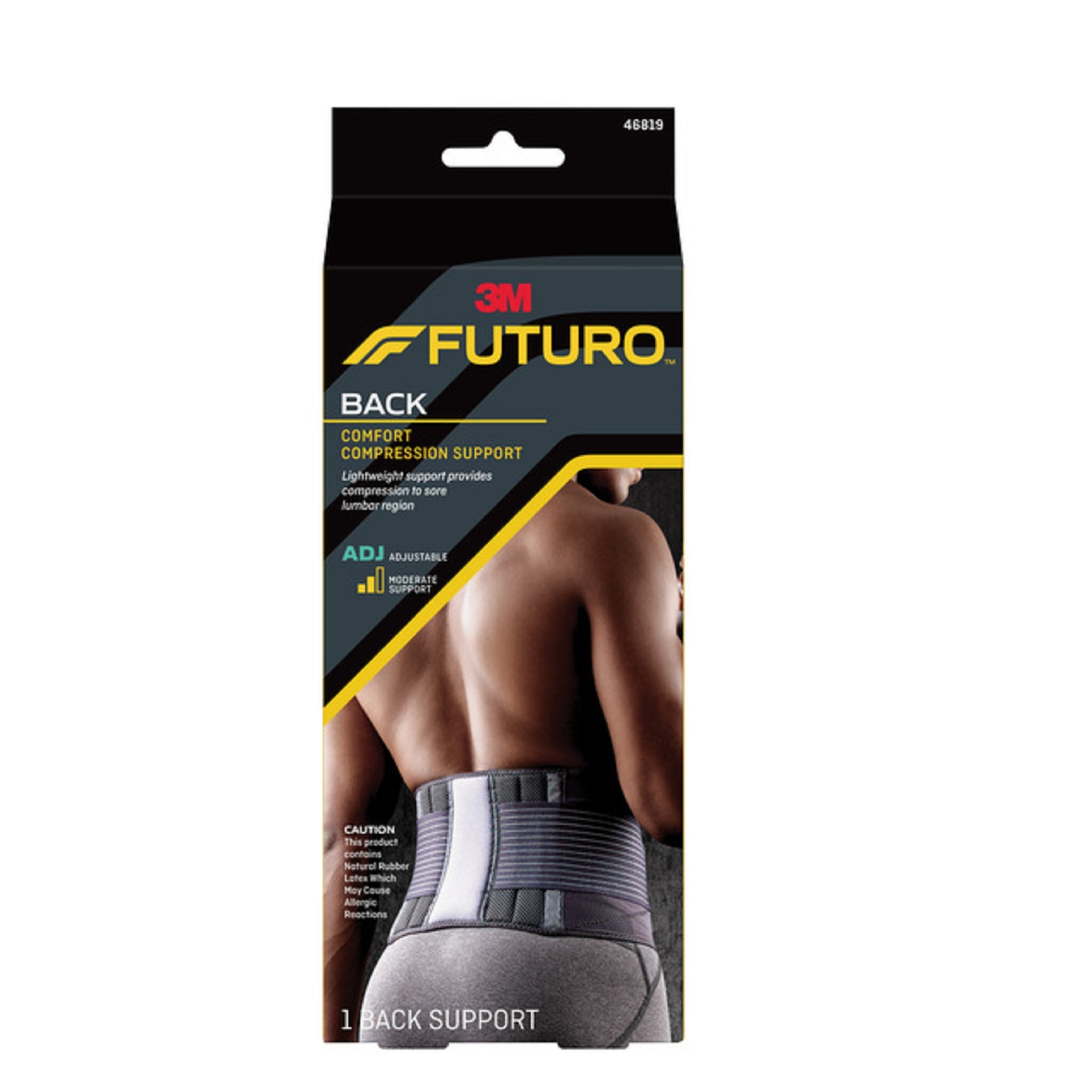 FUTURO ADJUSTABLE DELUXE BACK SUPPORT