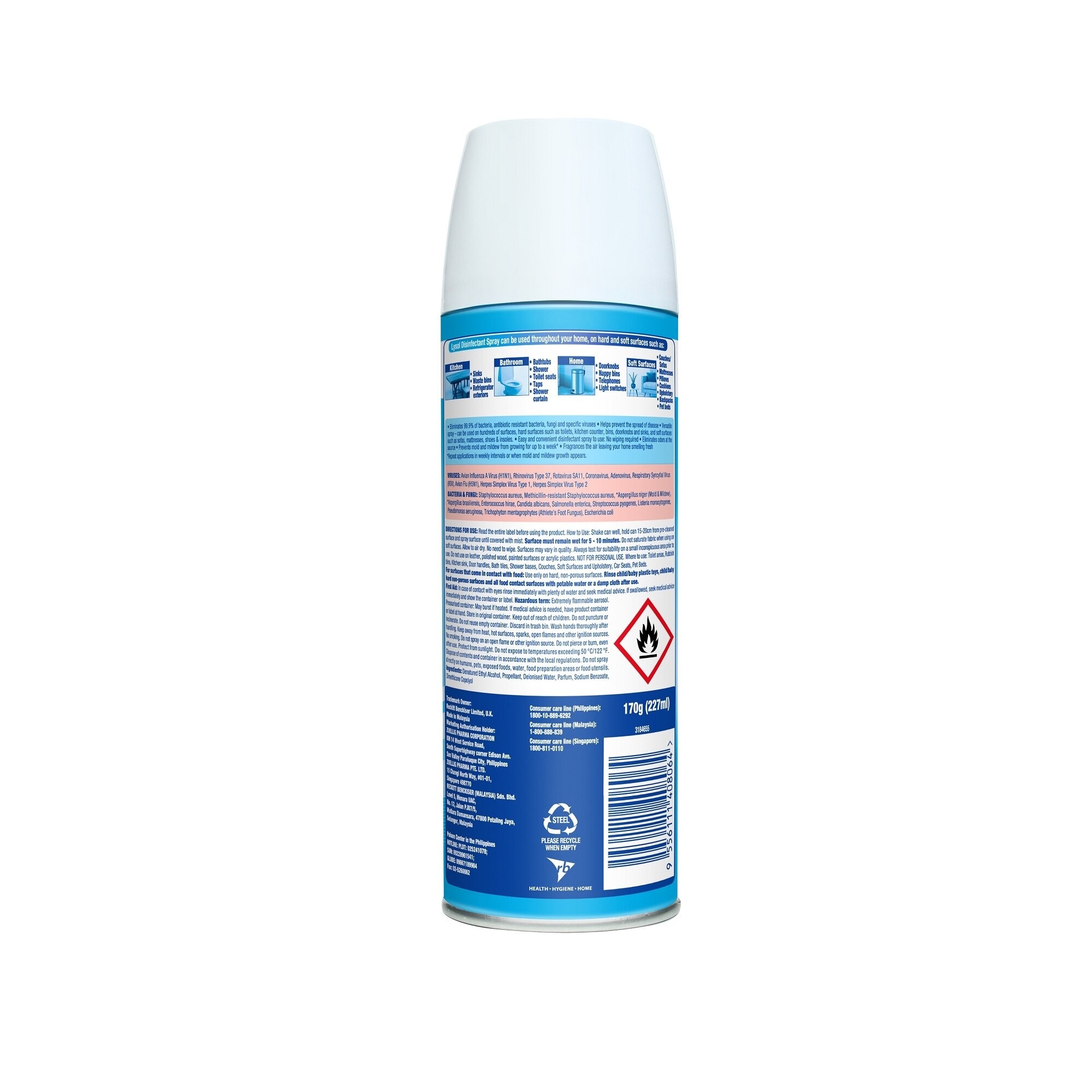 Disinfectant Spray Crisp Linen 170G