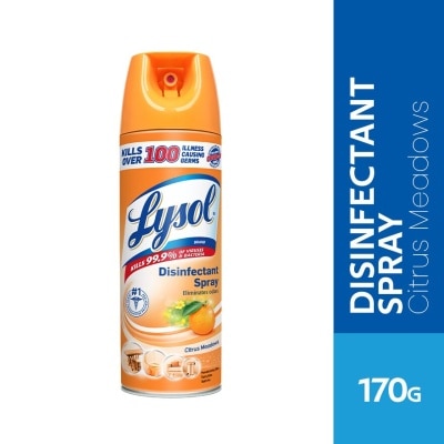 LYSOL Disinfectant Spray Citrus Meadows 170G