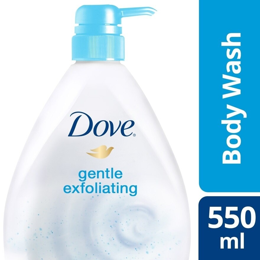 Dove Gentle Exfoliating Body Wash 550ml