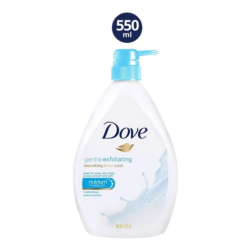 Dove Gentle Exfoliating Body Wash 550ml