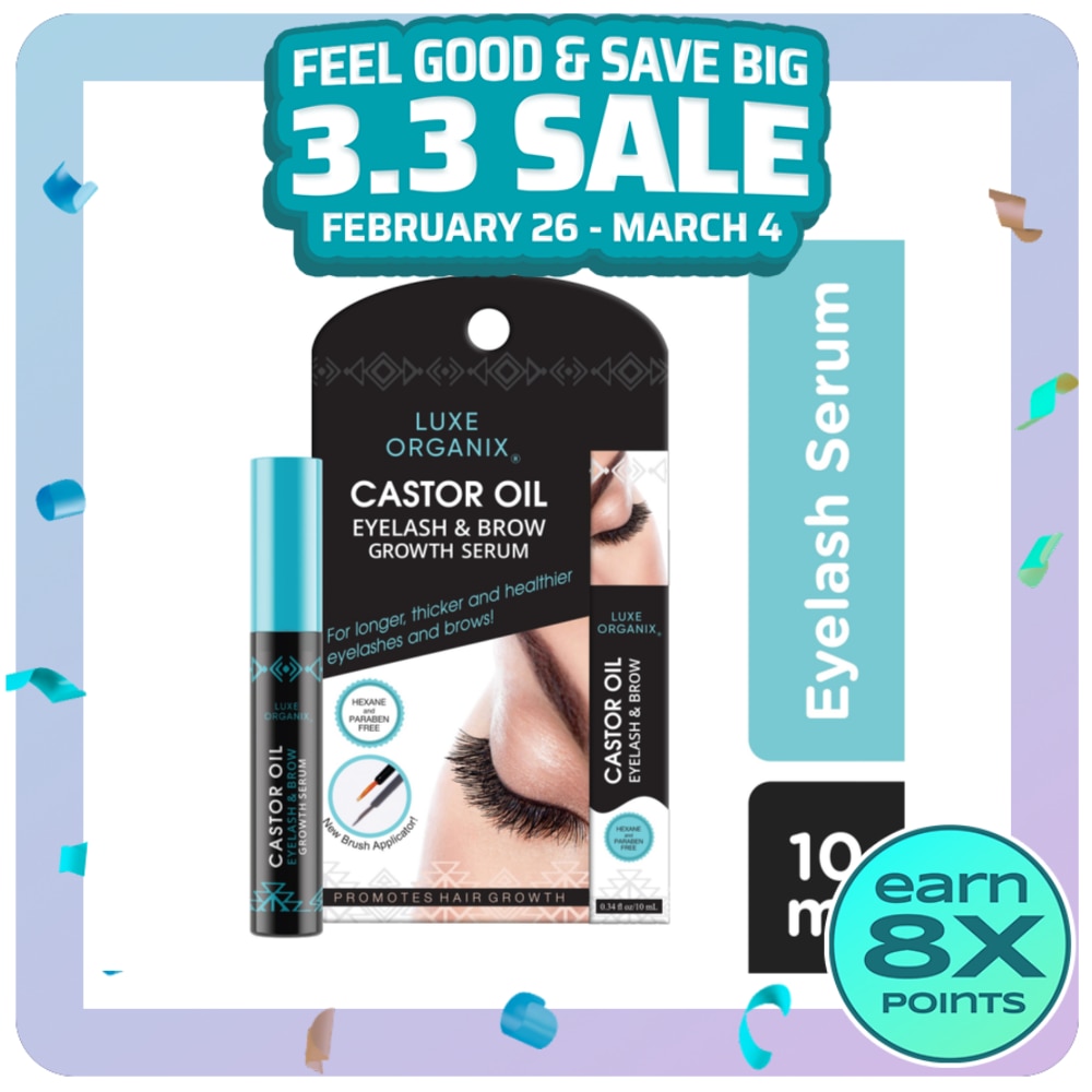Luxe Organix Castor Oil Mascara Serum 10ml