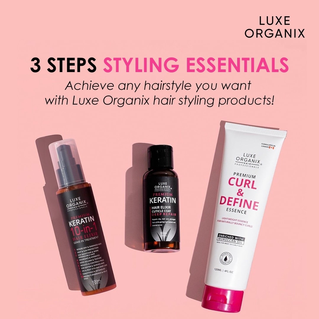 Luxe Organix Keratin 10in1 Hair Elixir Leave-in Treatment 100ml