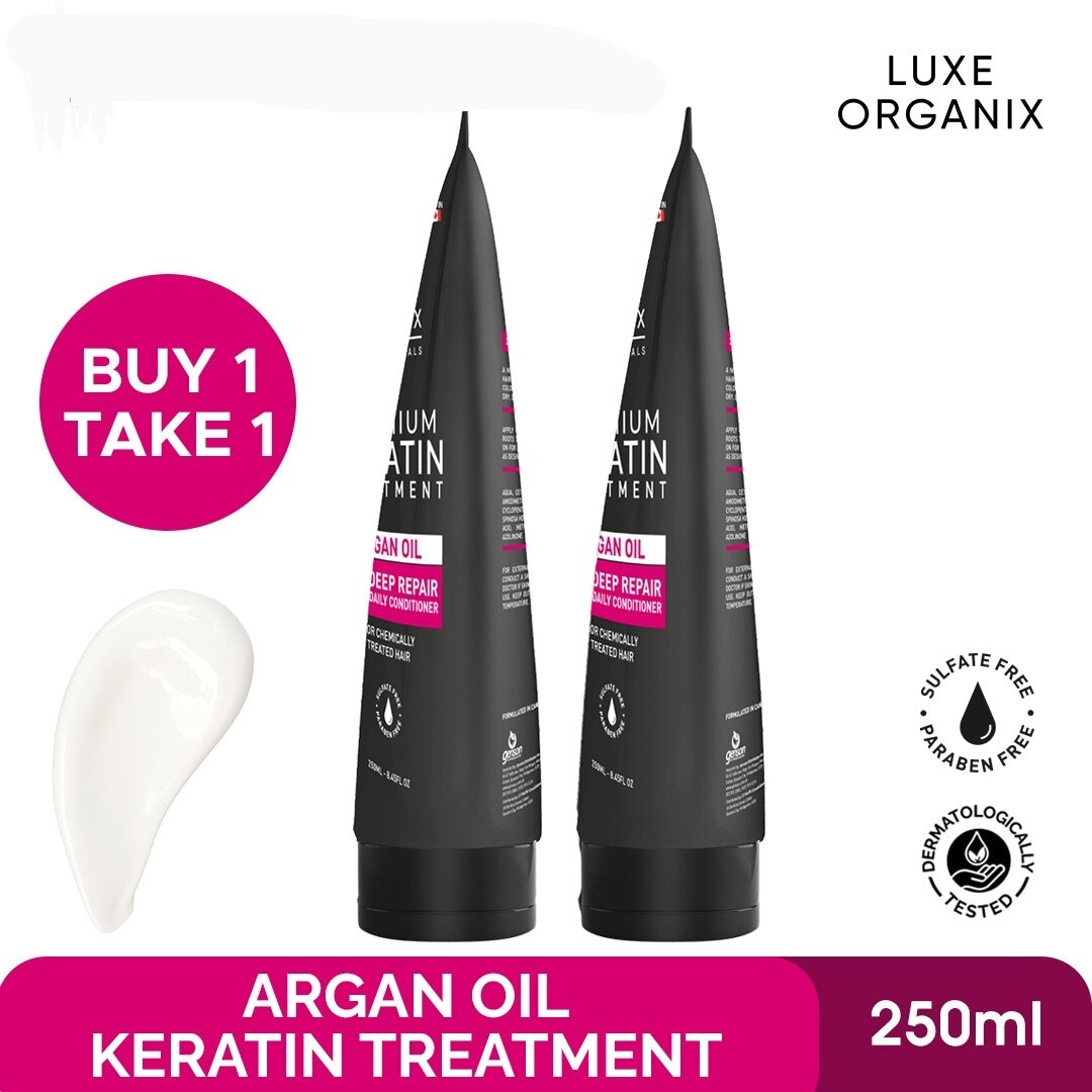 Luxe Organix Keratin Treatment Argan Oil 250ml