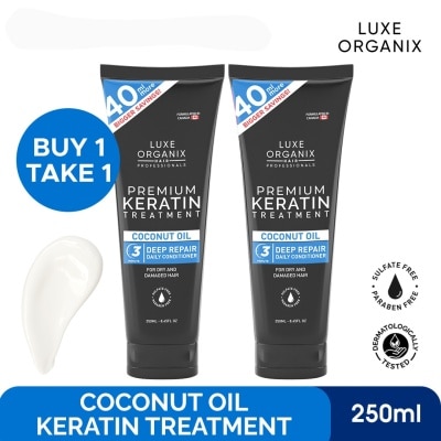 LUXE ORGANIX Luxe Organix Keratin Treatment Virgin Coconut Oil 250ml