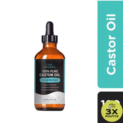 LUXE ORGANIX Luxe Organix Castor Oil Drops 120ml