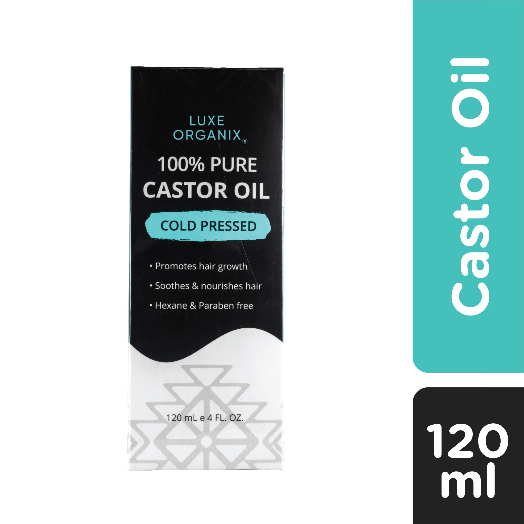 Luxe Organix Castor Oil Drops 120ml