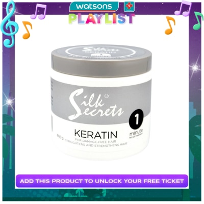 SILK SECRETS One Minute Keratin Hot Oil Treatment 600ml