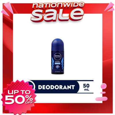 NIVEA Men Deodorant Cool Powder Anti-Perspirant Roll-on 50ml